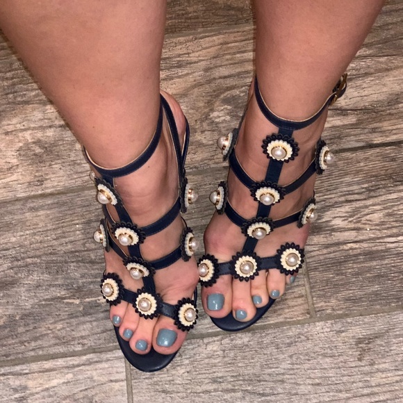 Zac zacposen floral pearl heels size 37 - Picture 4 of 8